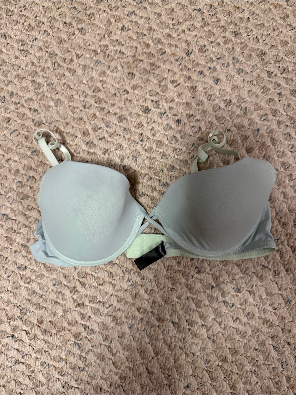 XOXO Light Gray Padded Push-Up Bra